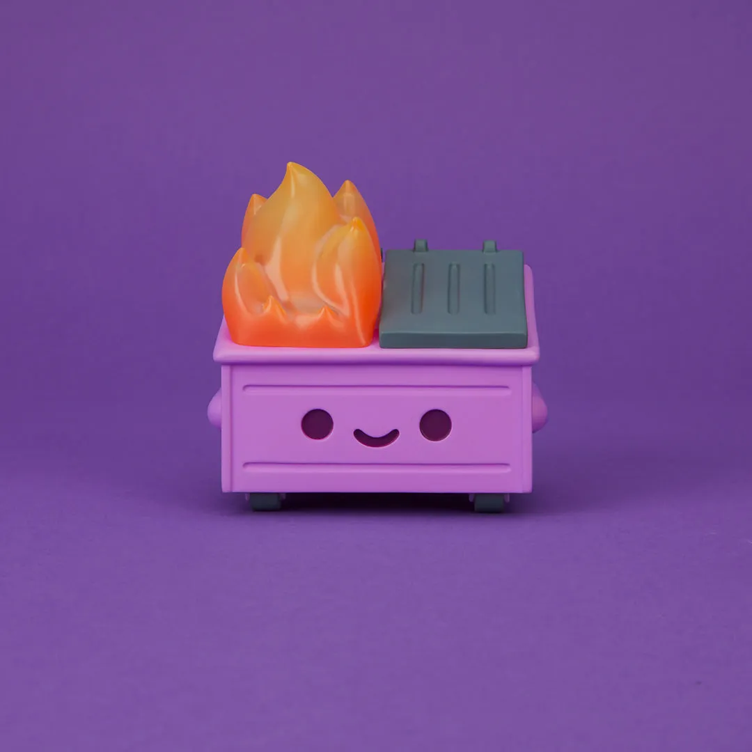 100% Soft - "Dumpster Fire (Cough Syrup Purple)" Vinyl Figure