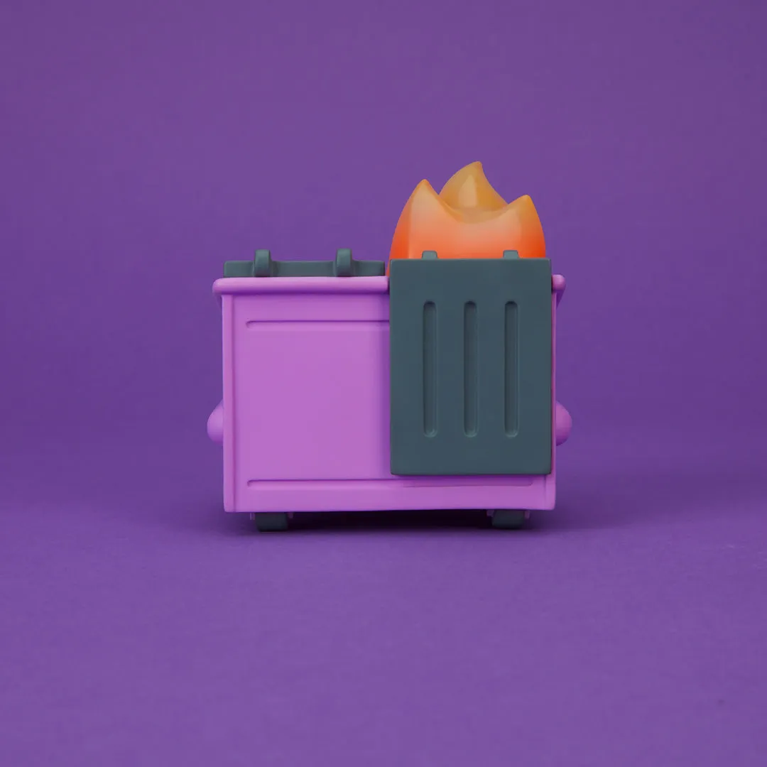 100% Soft - "Dumpster Fire (Cough Syrup Purple)" Vinyl Figure