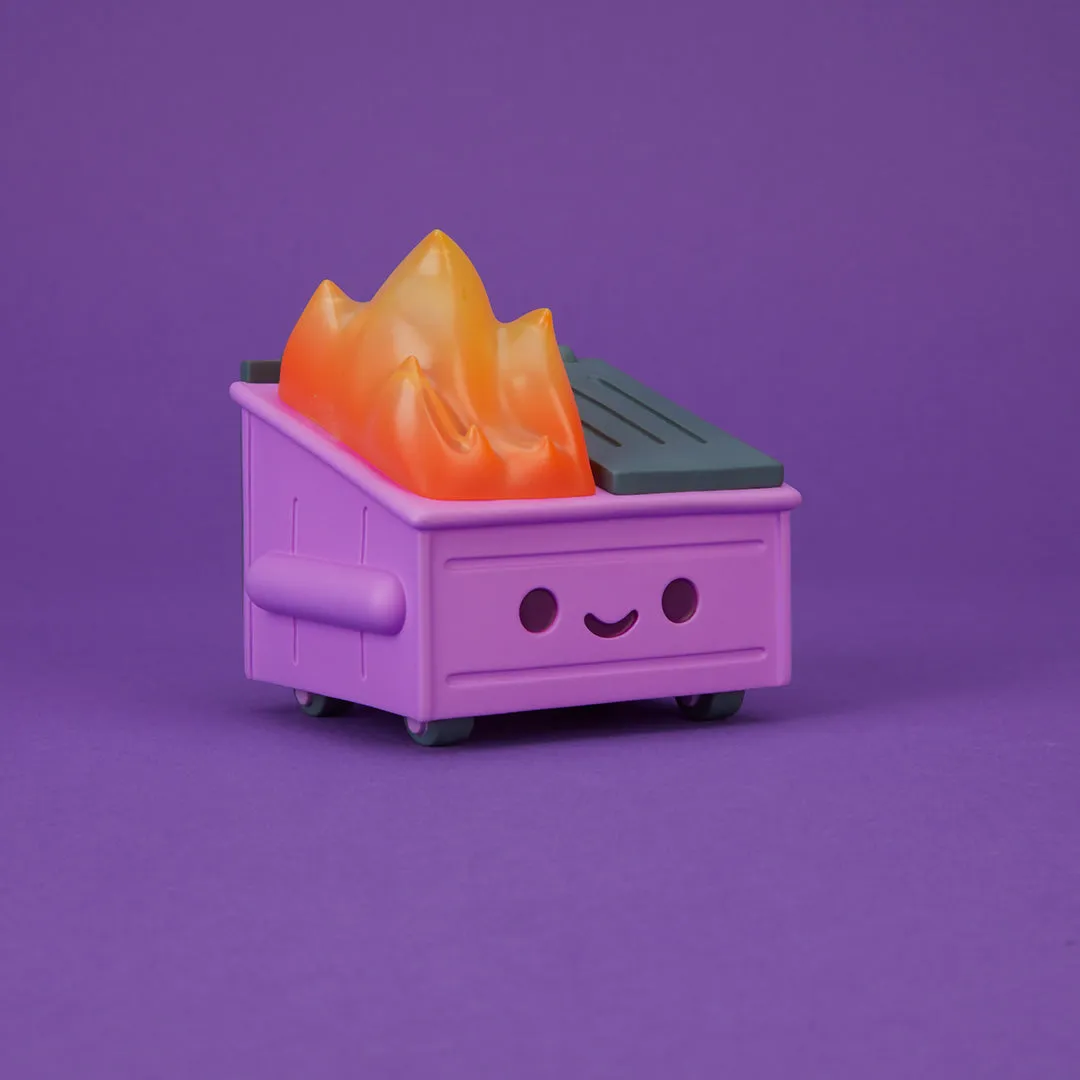 100% Soft - "Dumpster Fire (Cough Syrup Purple)" Vinyl Figure