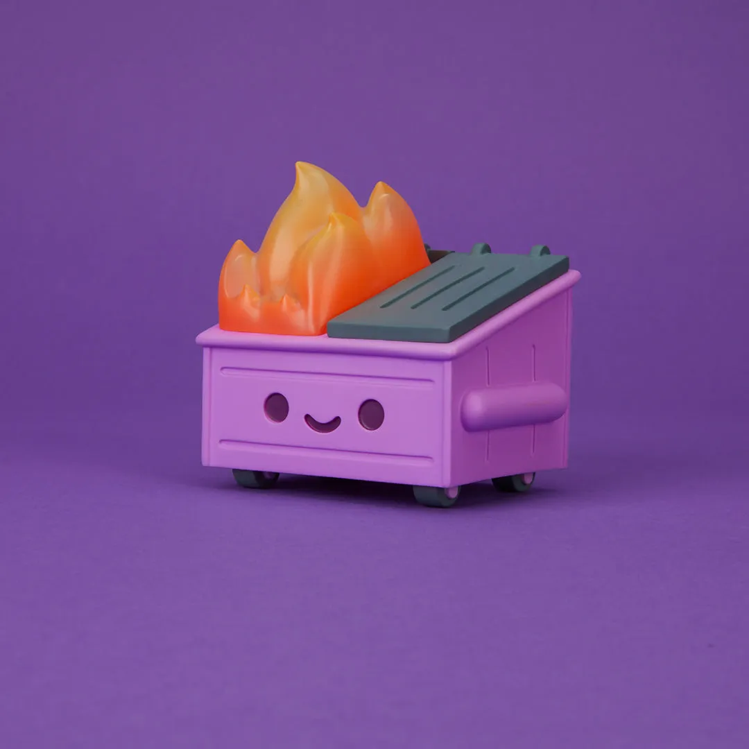 100% Soft - "Dumpster Fire (Cough Syrup Purple)" Vinyl Figure