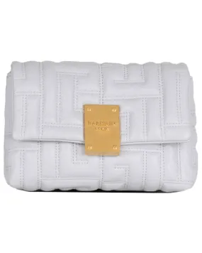 1945 Soft Mini Quilted Bag in Gris Perle