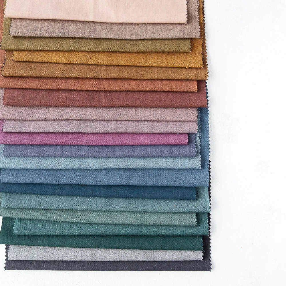 1YD 19IN REMNANT; Nebula Nocturne Everyday Chambray