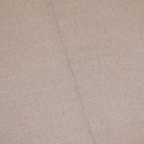 3 1/4 YD PC - Taupe Beige Slub Woven Bonded Fleece Back Decorating Fabric