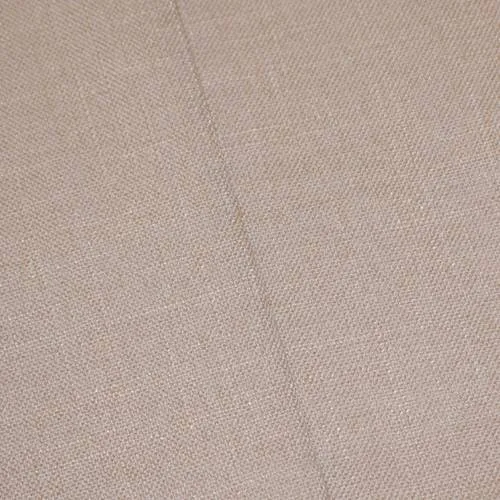3 1/4 YD PC - Taupe Beige Slub Woven Bonded Fleece Back Decorating Fabric