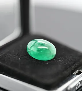 6.99CT NATURAL EMERALD CABOCHON