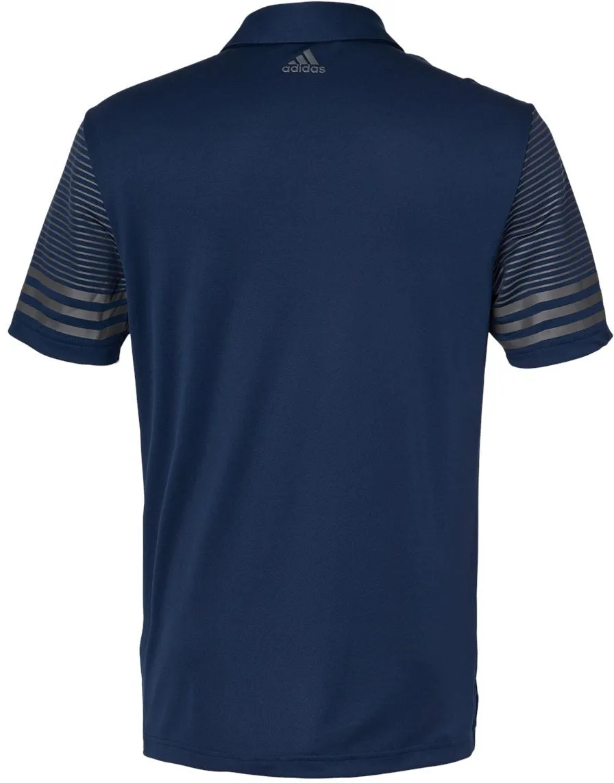 Adidas Striped Sleeve Sport Shirt
