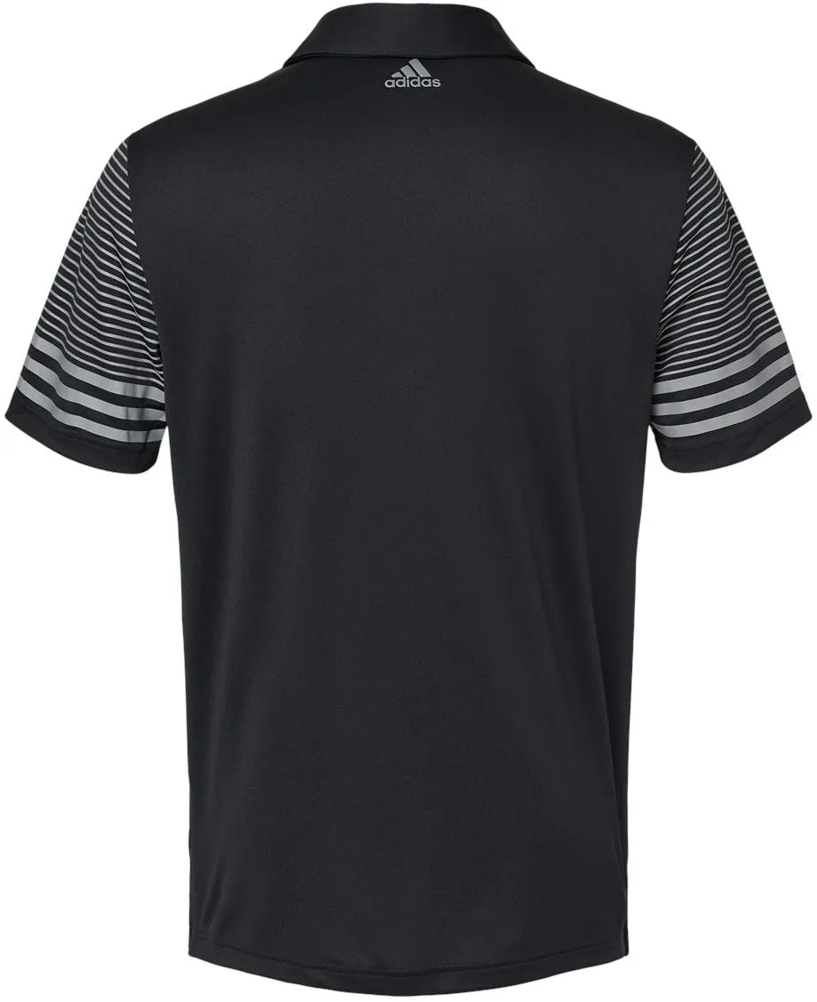 Adidas Striped Sleeve Sport Shirt