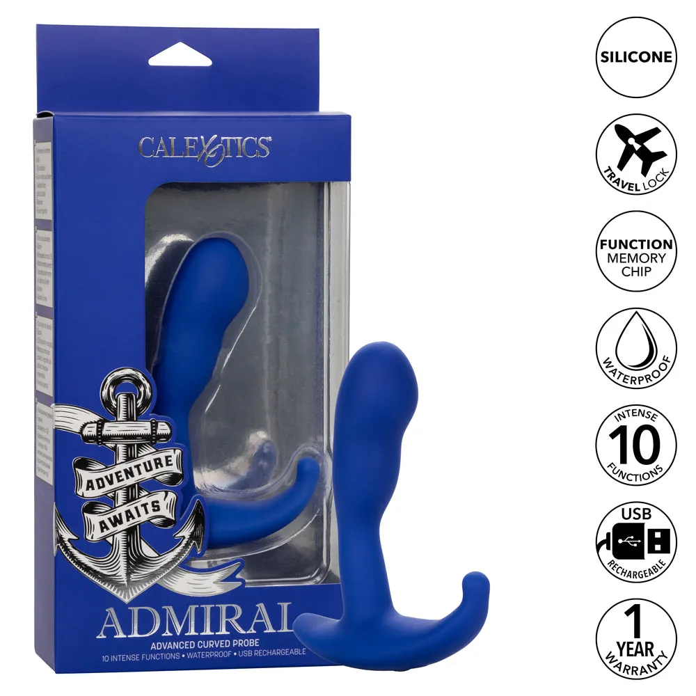 Admiral Advanced Curved Vibrating Prostate Probe