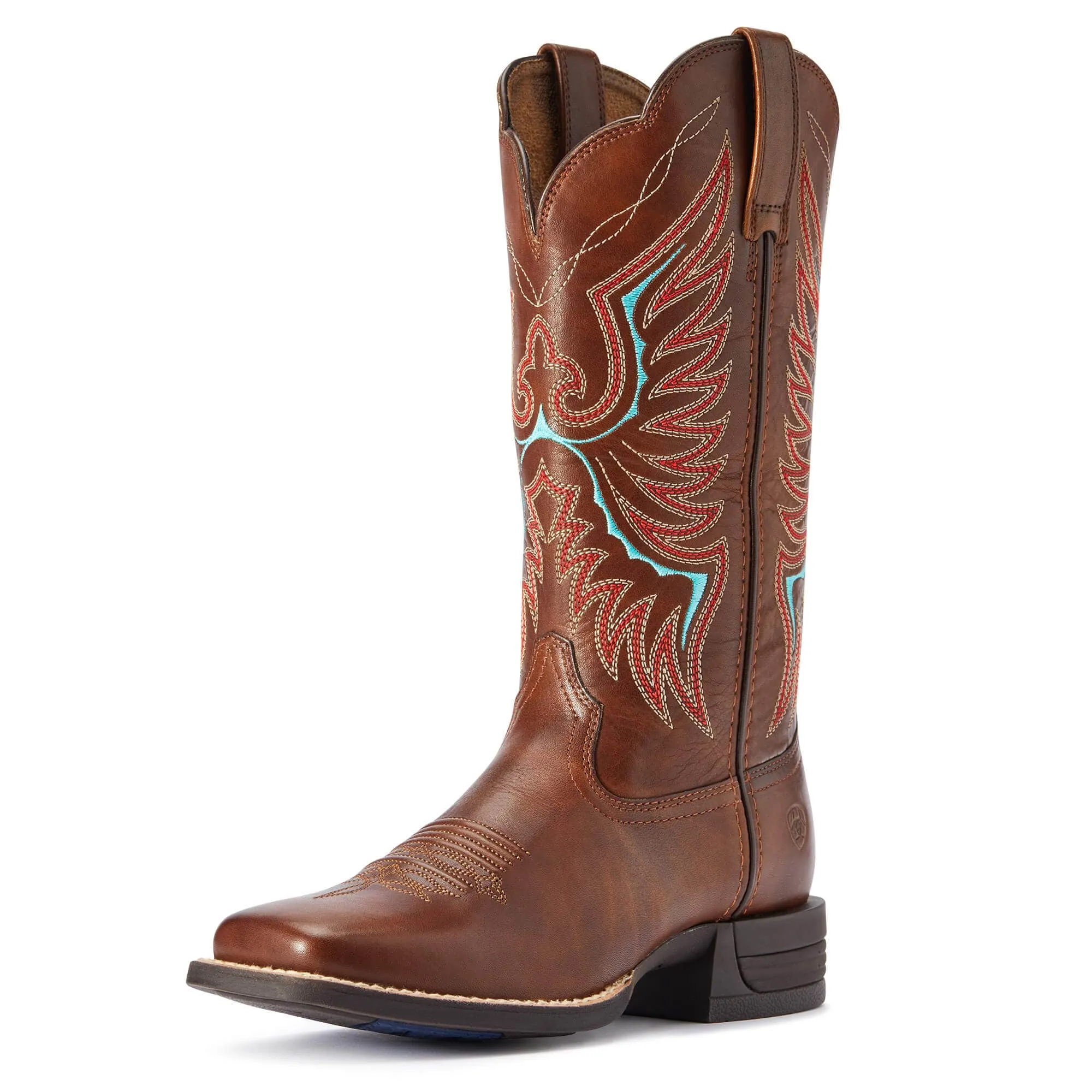 Ariat Women's Rockdale Naturally Distressed Brown Western Boots 10042389