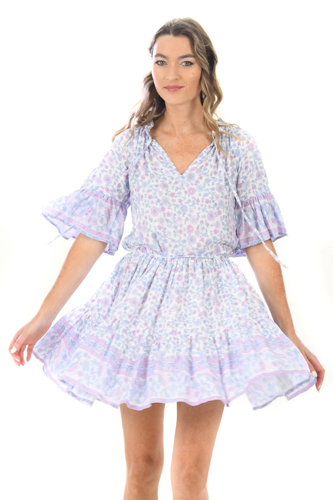 Ayanna Dress Short / Mist