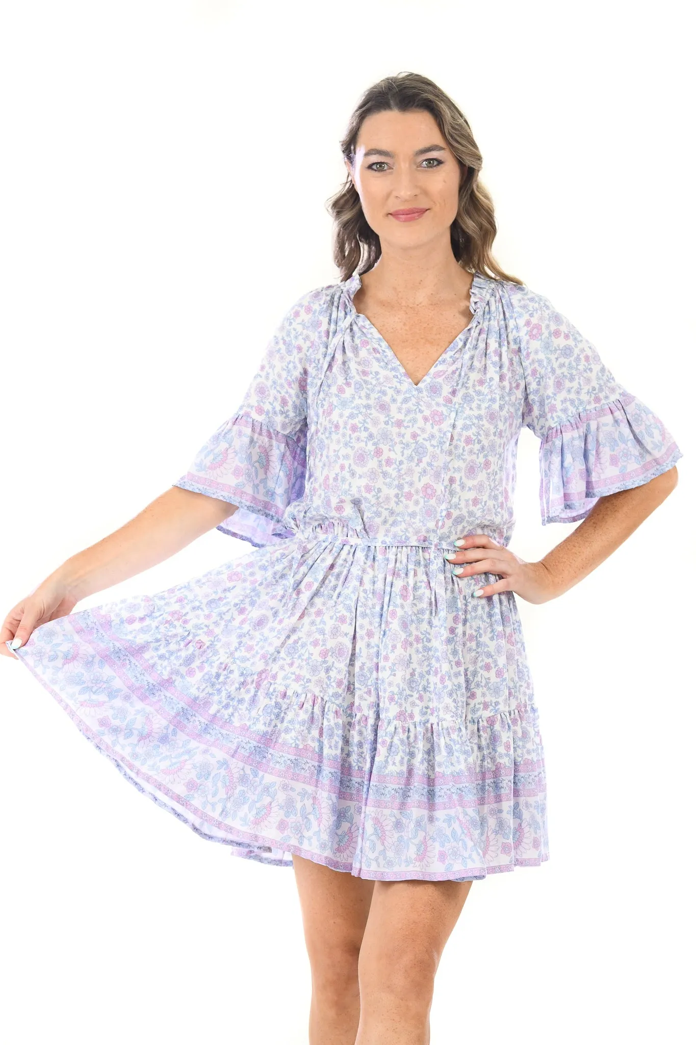 Ayanna Dress Short / Mist
