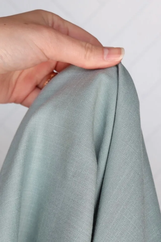 Beach Glass Montego Slub Stretch Woven
