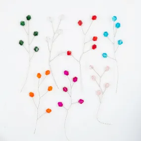 Beads Hair Accessories | Size : 118mm | 06 Pcs