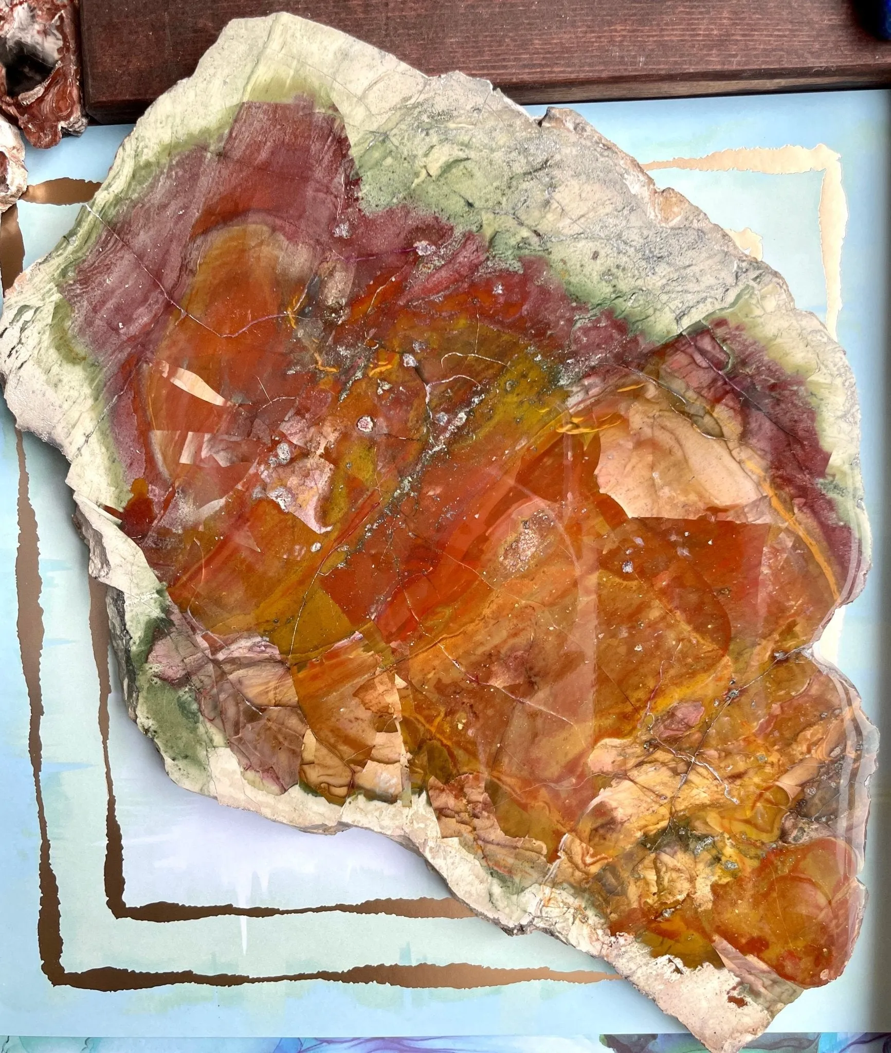 Beneath the Earth Jasper Slice