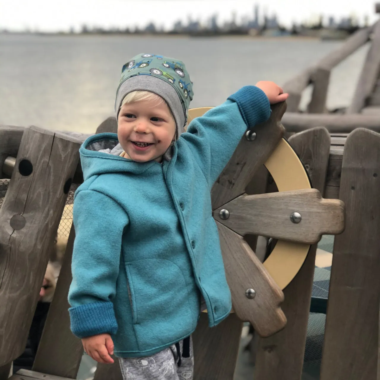 Boiled Wool Jacket (6-12m) *Retired Size
