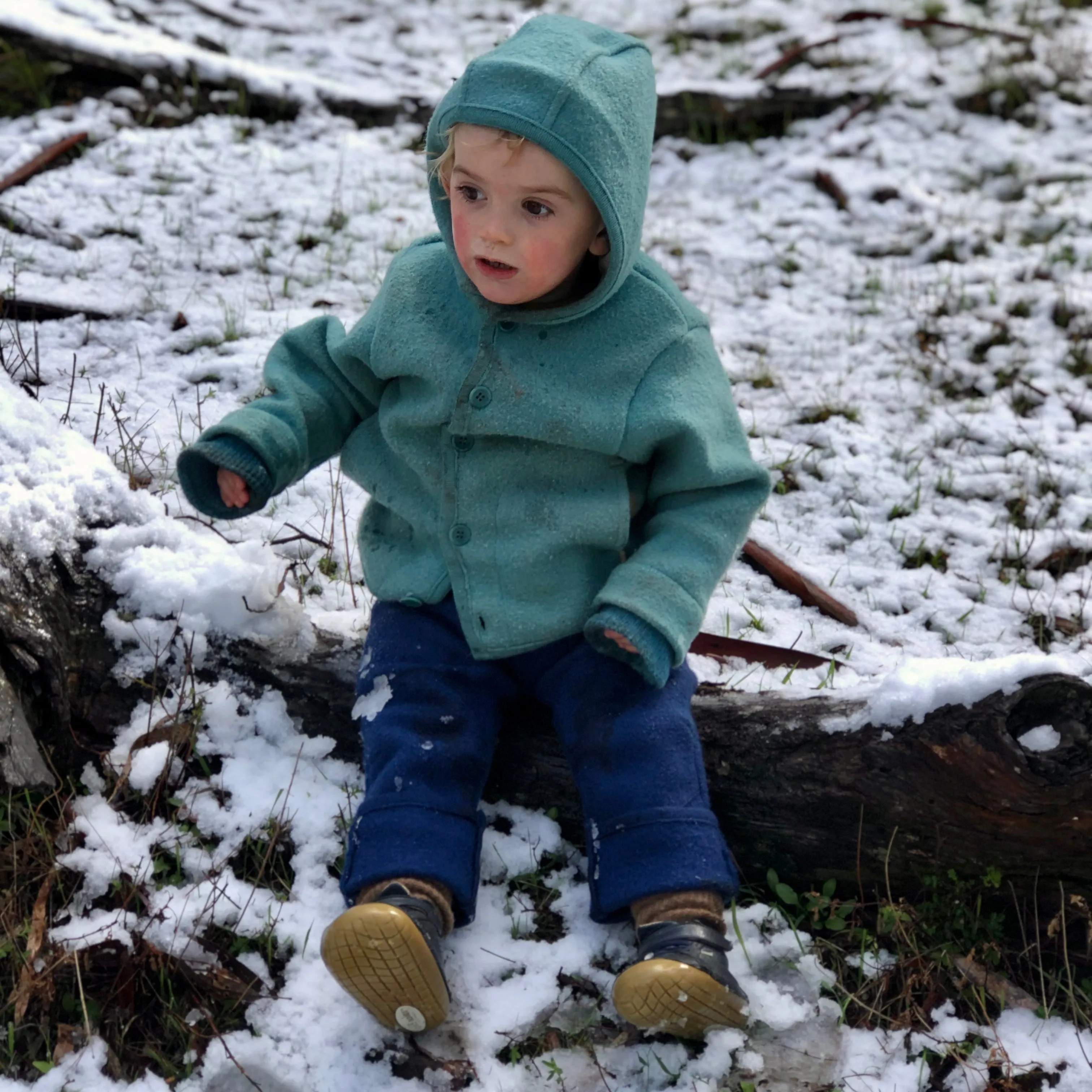 Boiled Wool Jacket (6-12m) *Retired Size
