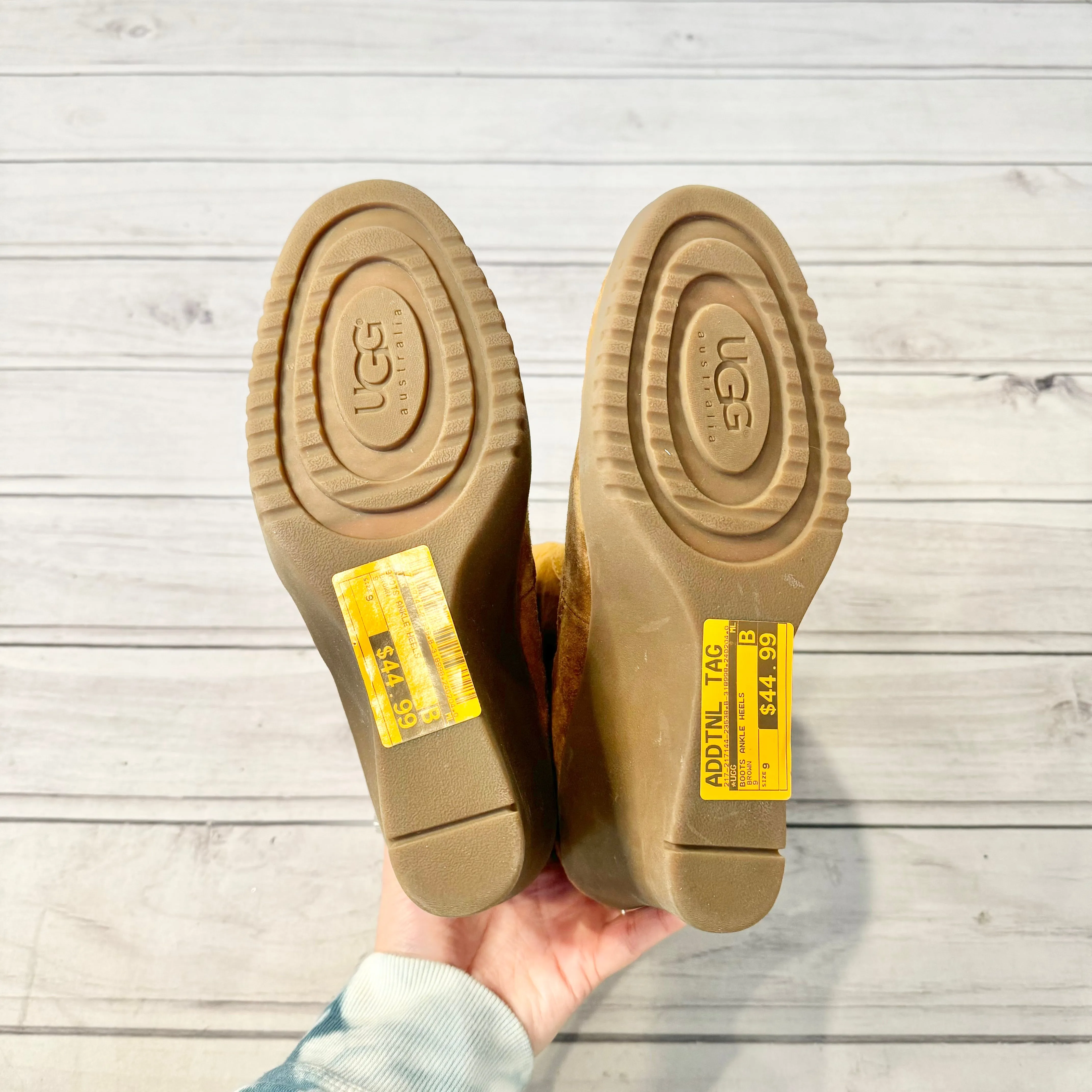 Boots Ankle Heels By Ugg  Size: 9