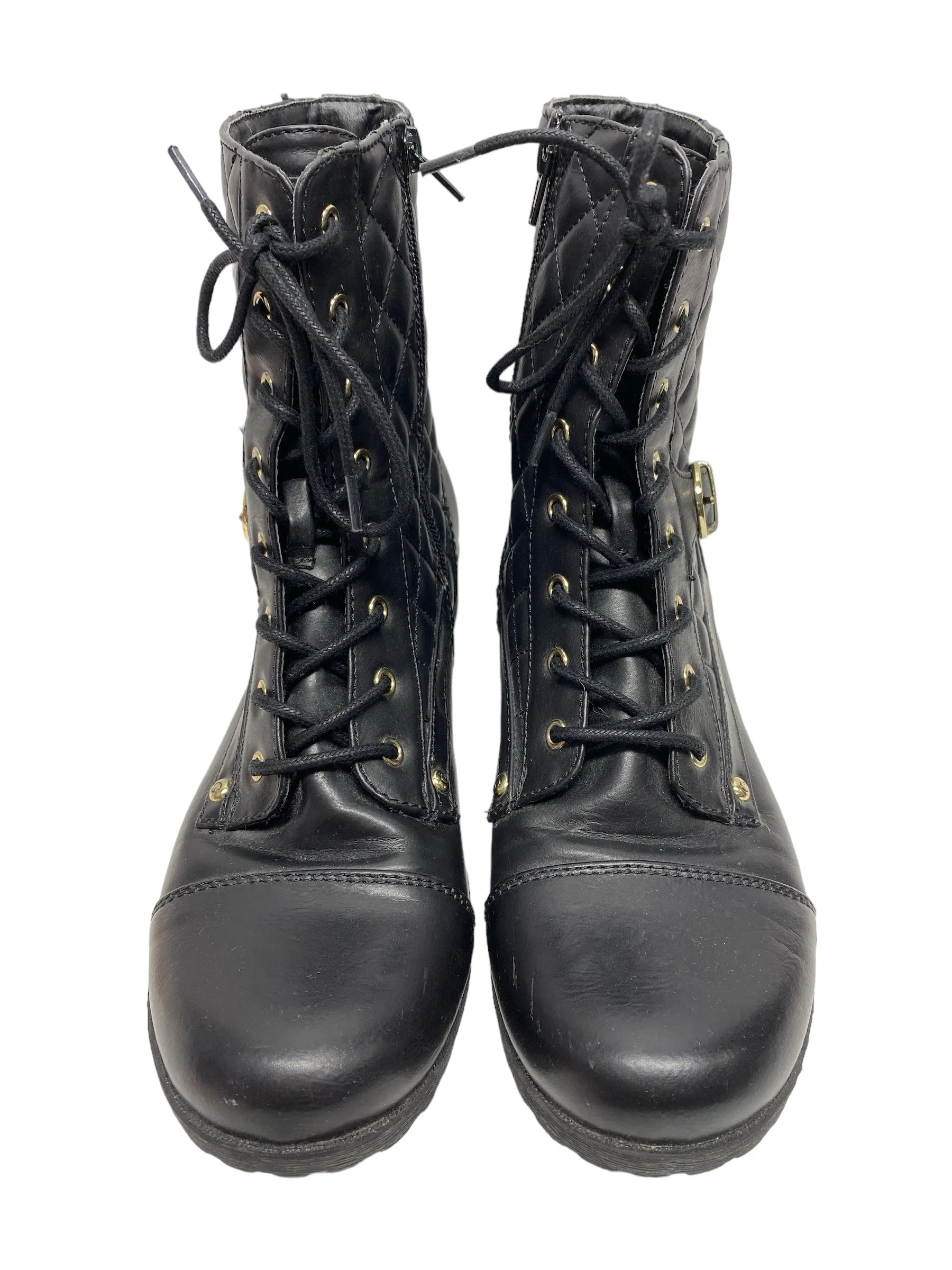 Boots Combat By Guess  Size: 10
