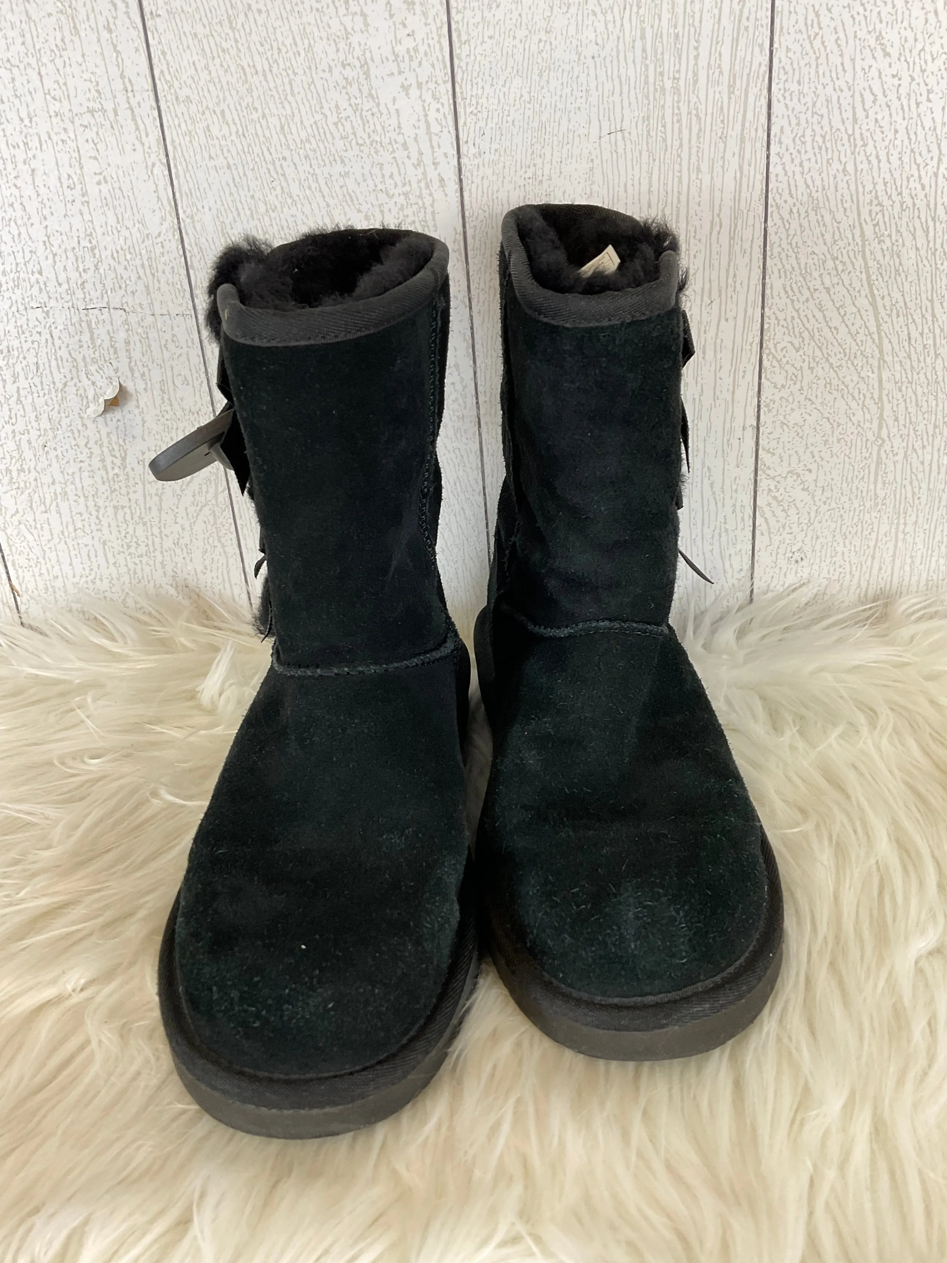 Boots Designer By Ugg In Black, Size: 6