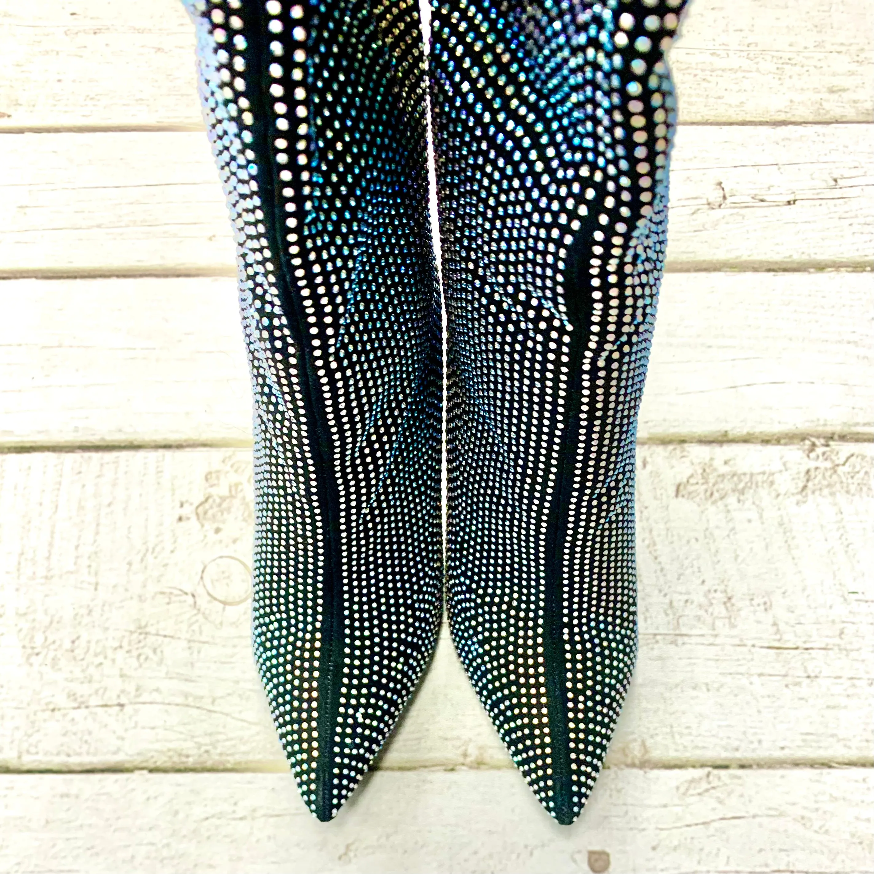 Boots Knee Heels By Shoedazzle  Size: 8