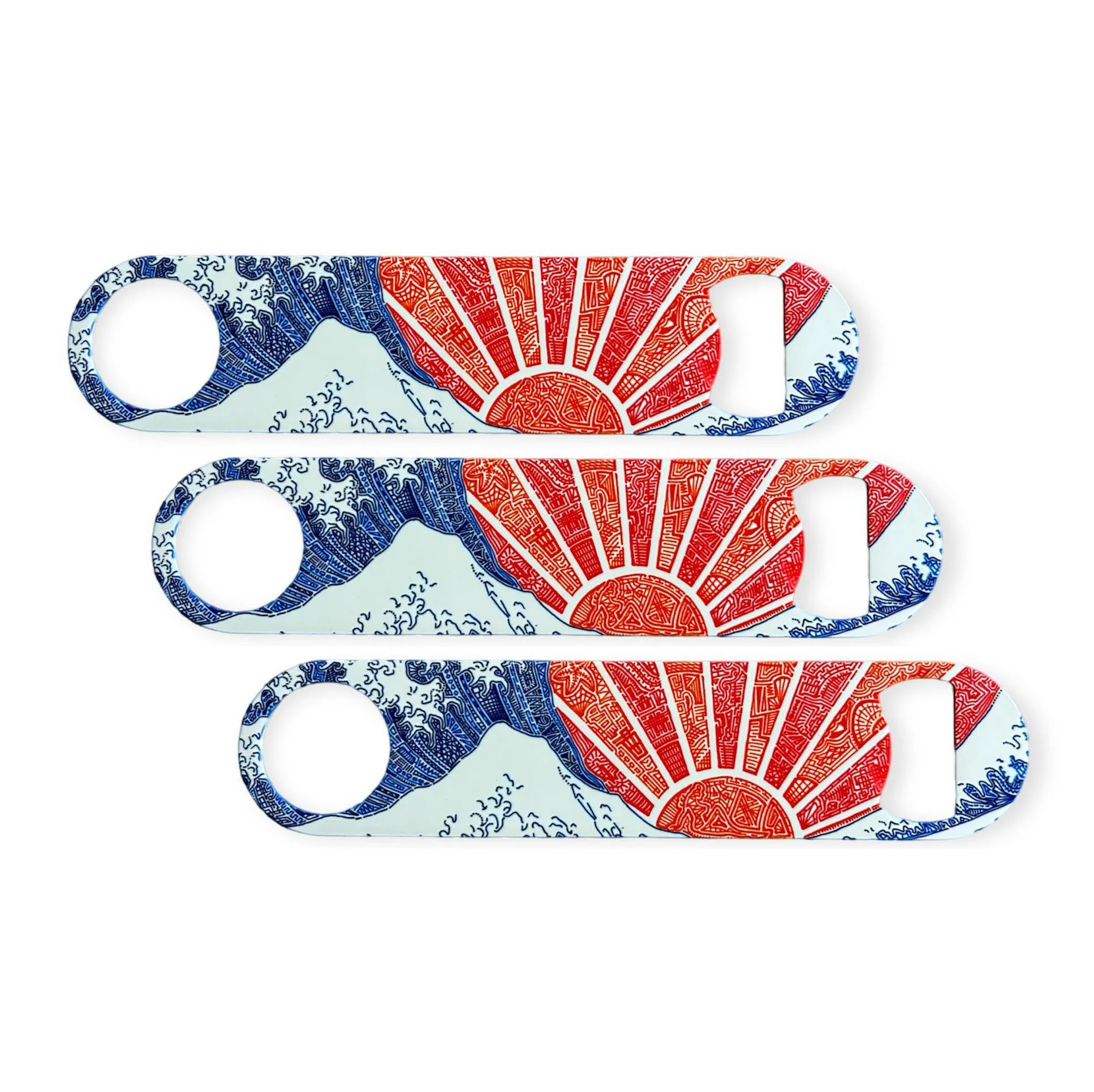 Bottle Opener - Off California (Red/Orange)
