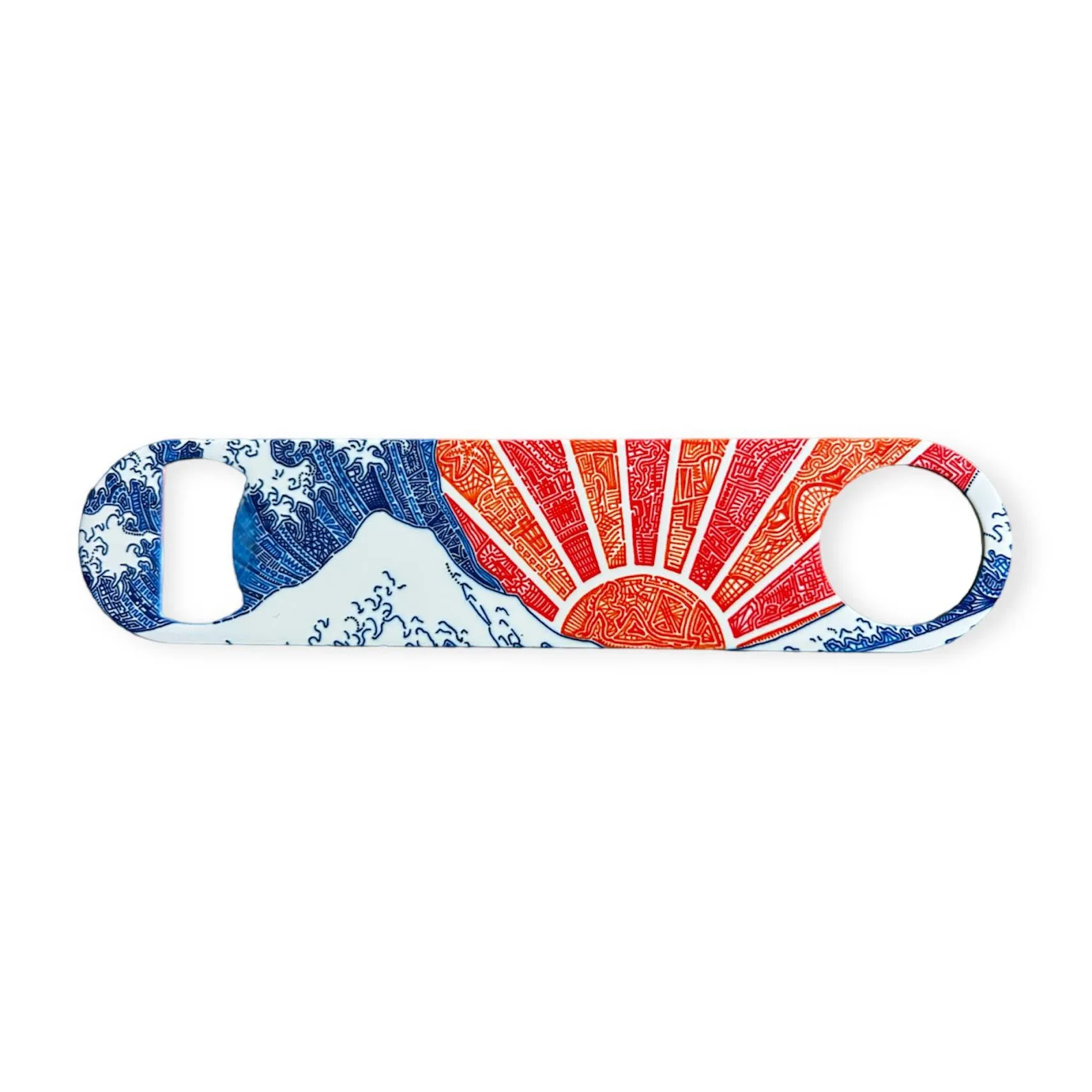 Bottle Opener - Off California (Red/Orange)
