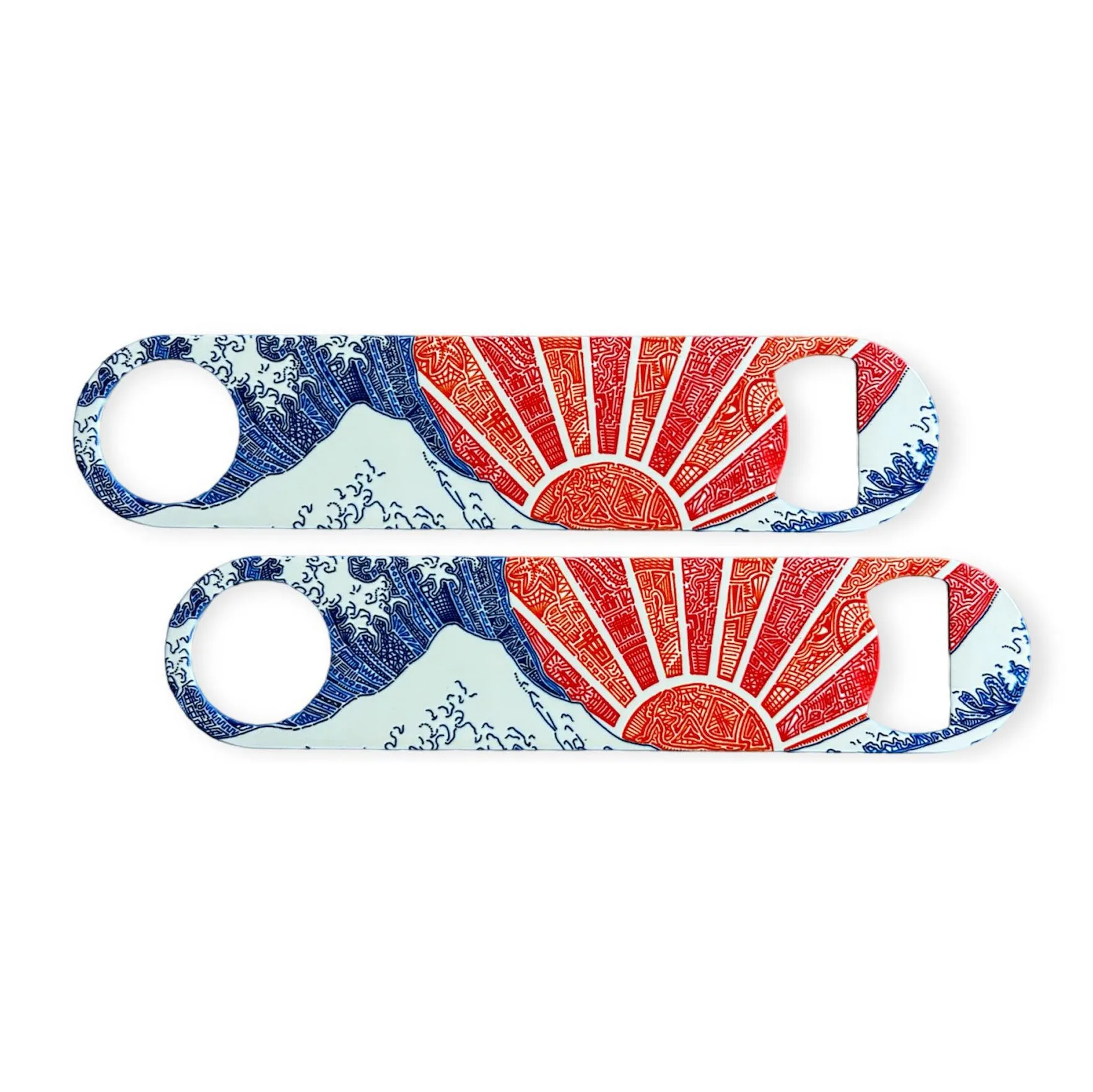 Bottle Opener - Off California (Red/Orange)