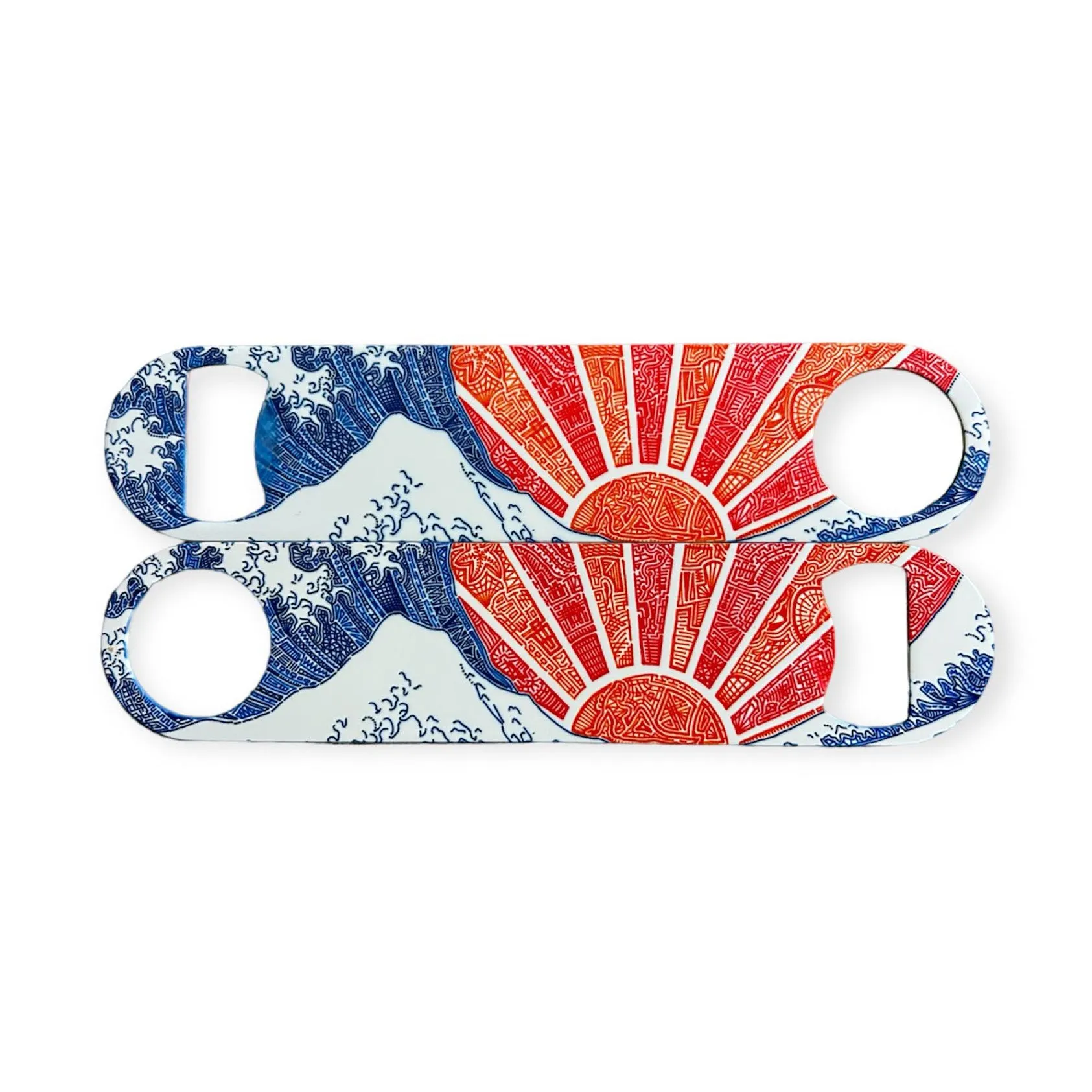 Bottle Opener - Off California (Red/Orange)