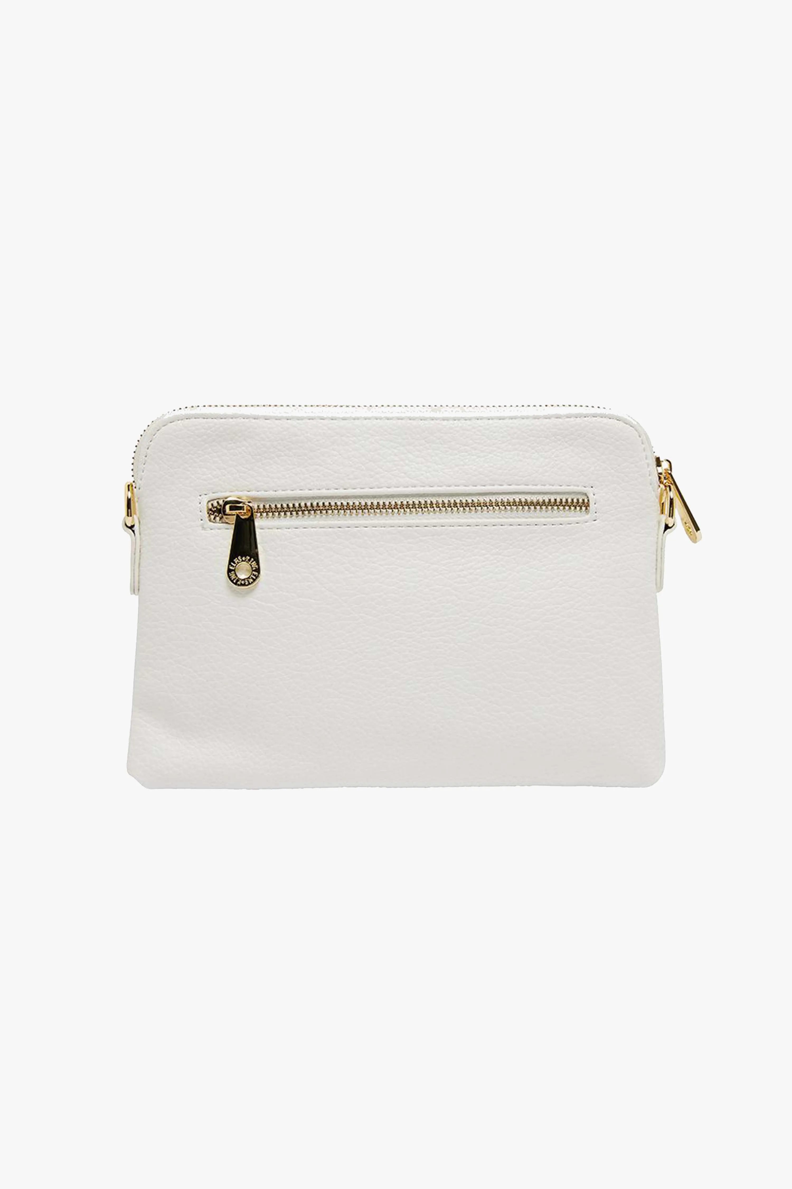 Bowery Basic White Wallet/Crossbody Bag
