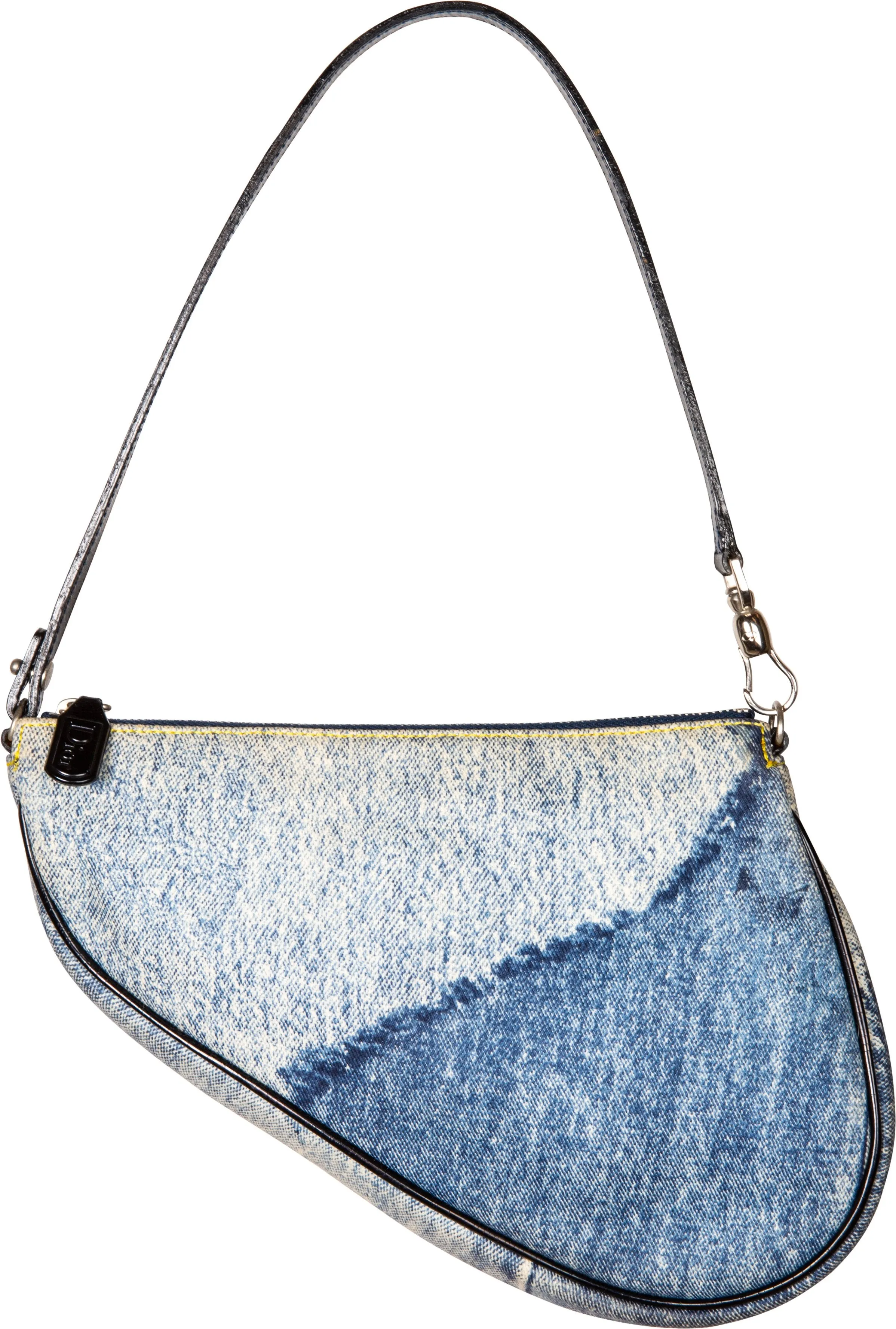 Christian Dior Miss Diorella Trompe L'oeil Limited Edition Mini Saddle Bag