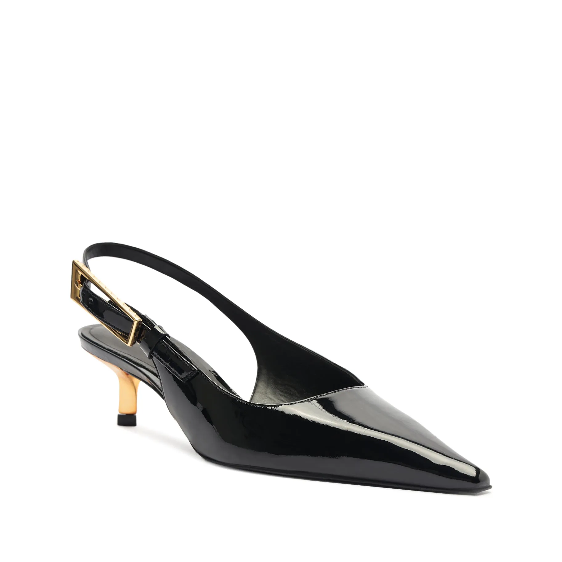 Ciara Mid Patent Leather Pump