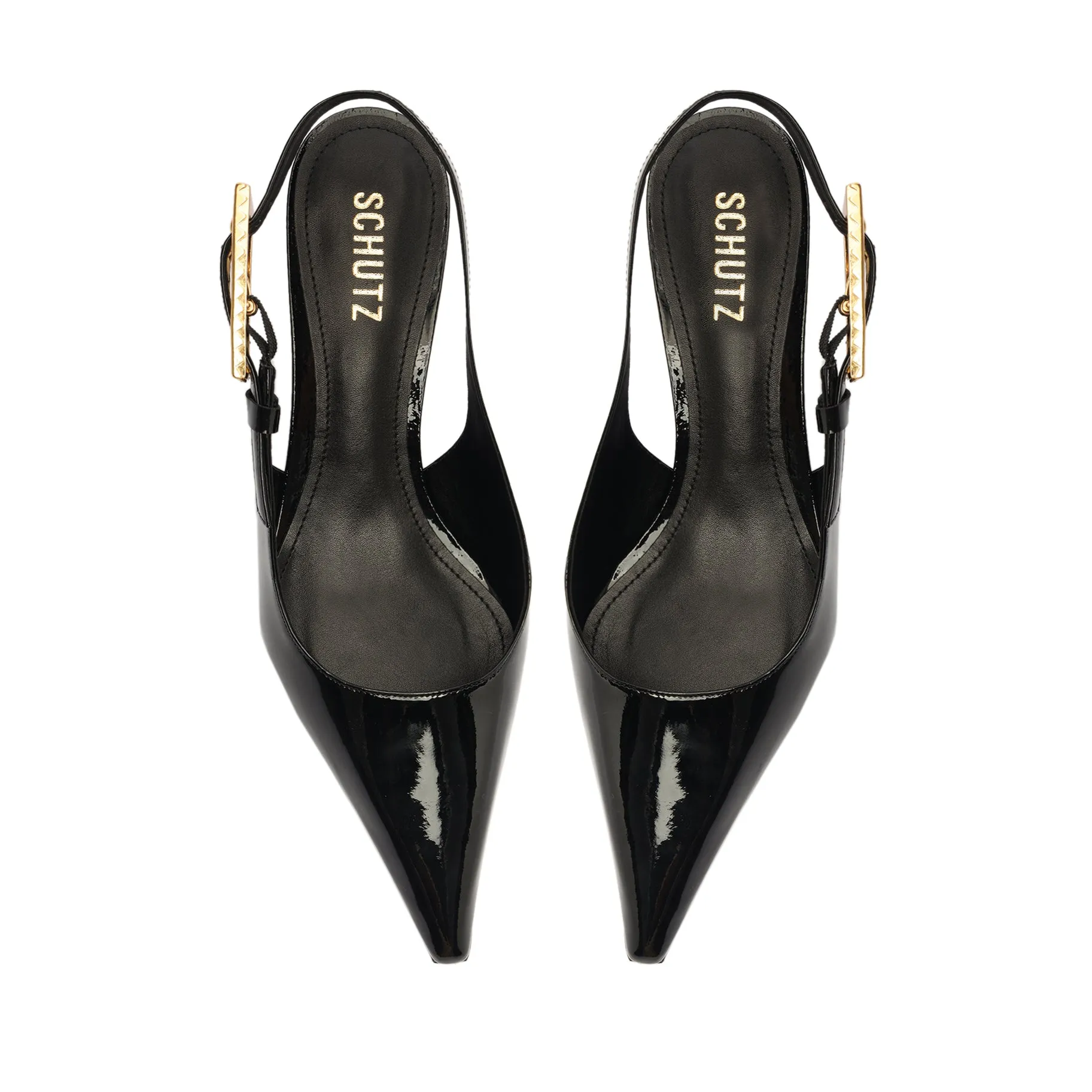 Ciara Mid Patent Leather Pump