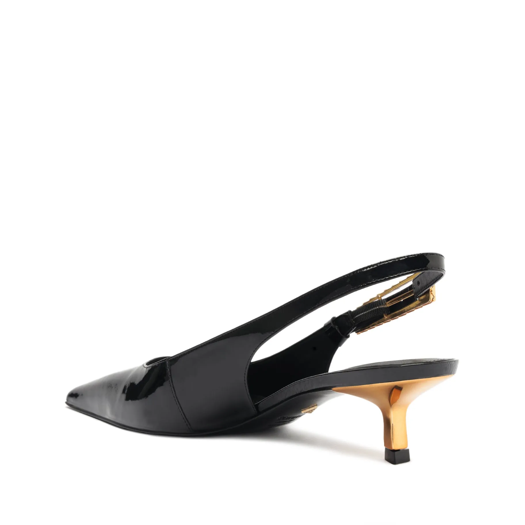Ciara Mid Patent Leather Pump