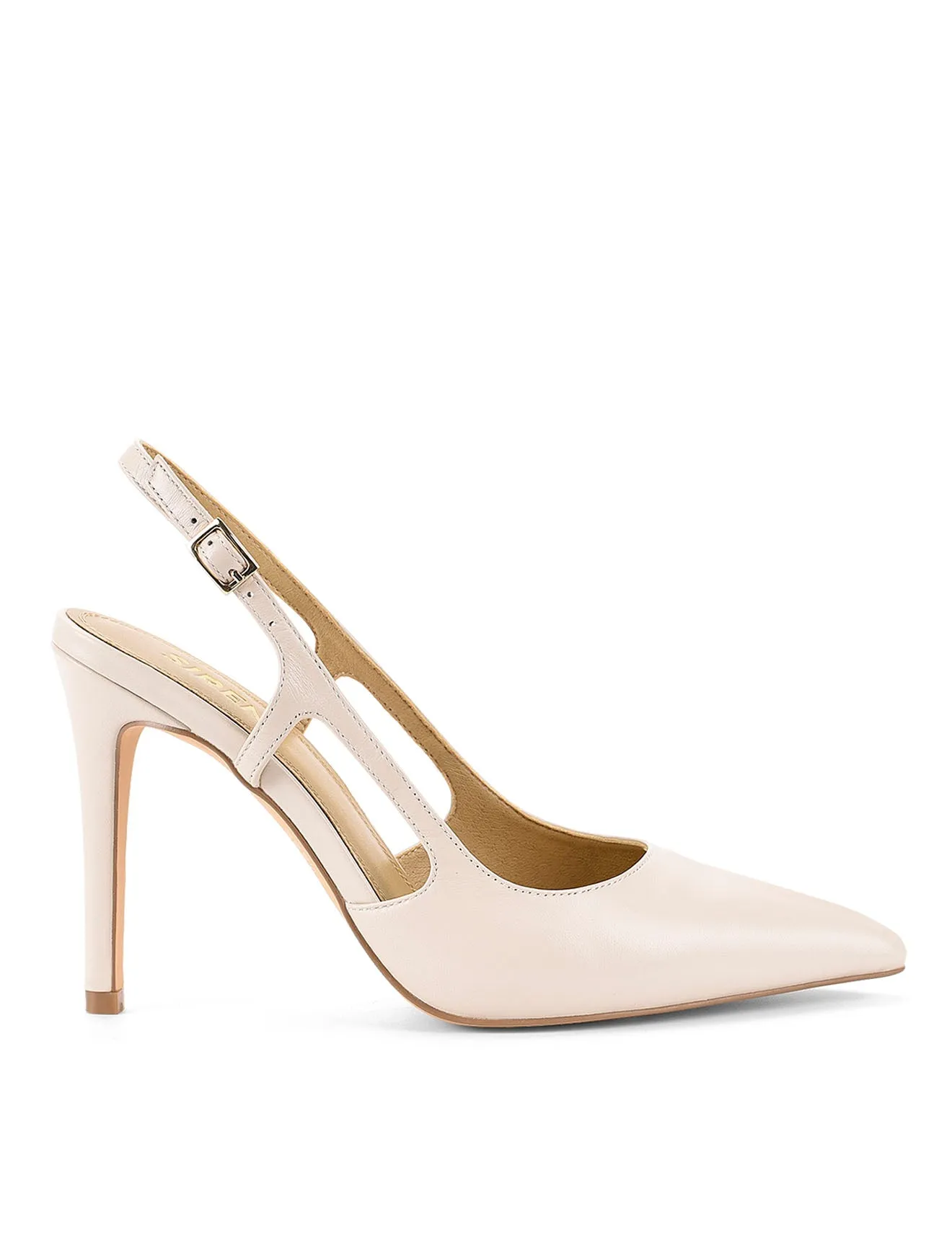Cipriani Stiletto Pump - Bone Leather