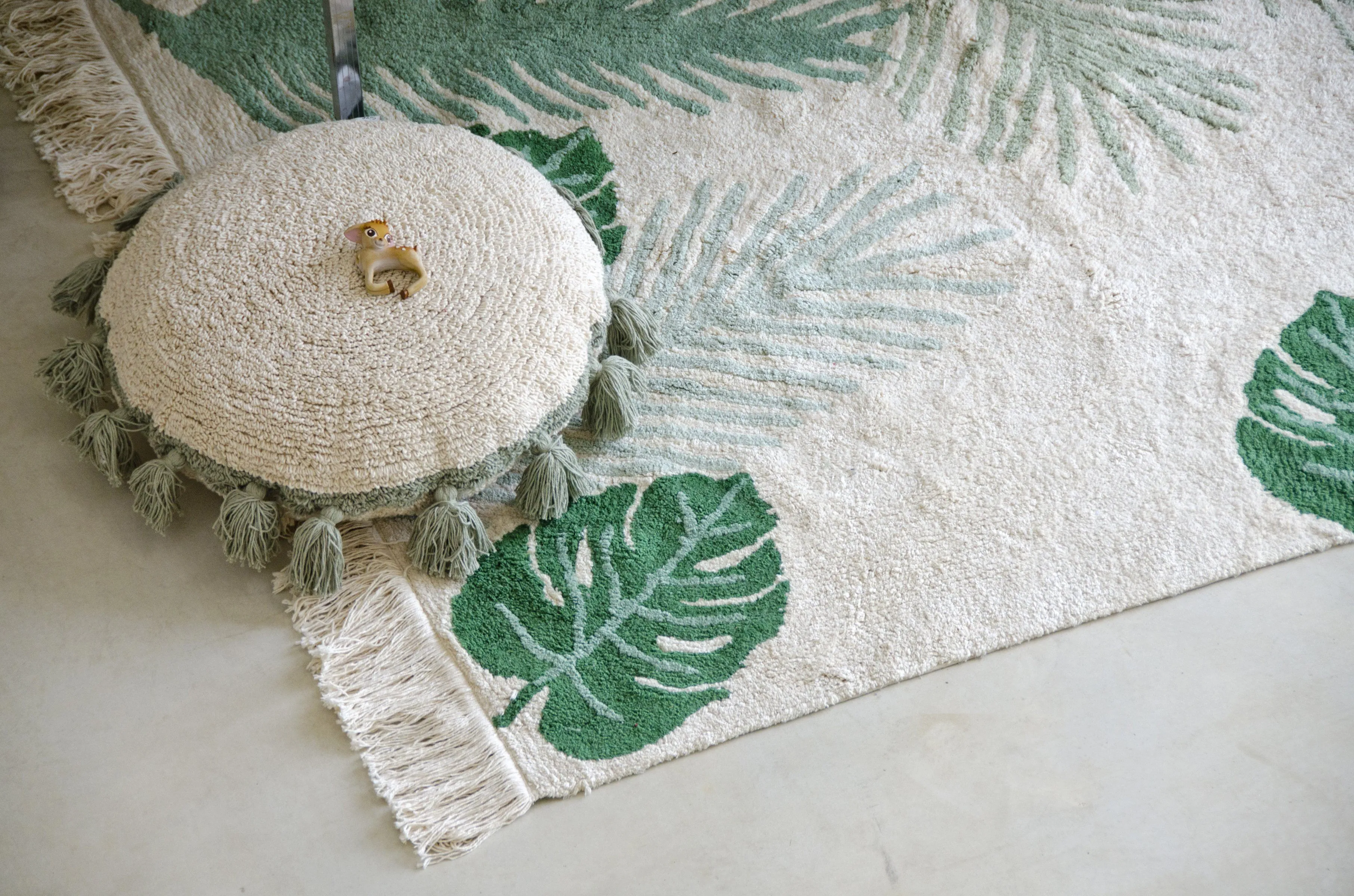 Circle Cushion - Green