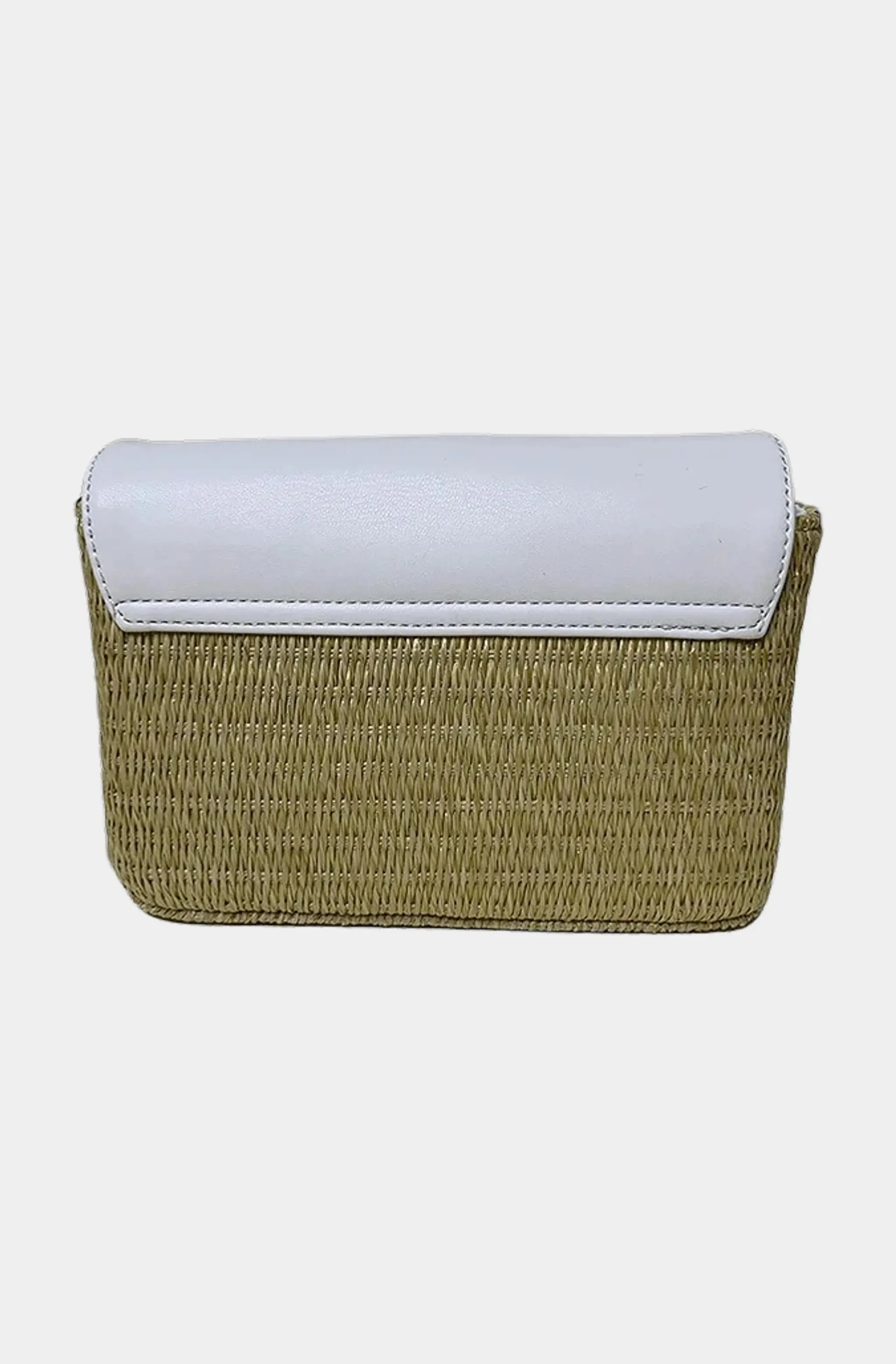 Colleen Raffia Crossbody Bag