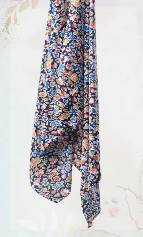 Daisy Floral Printed Hijab - Final Sale