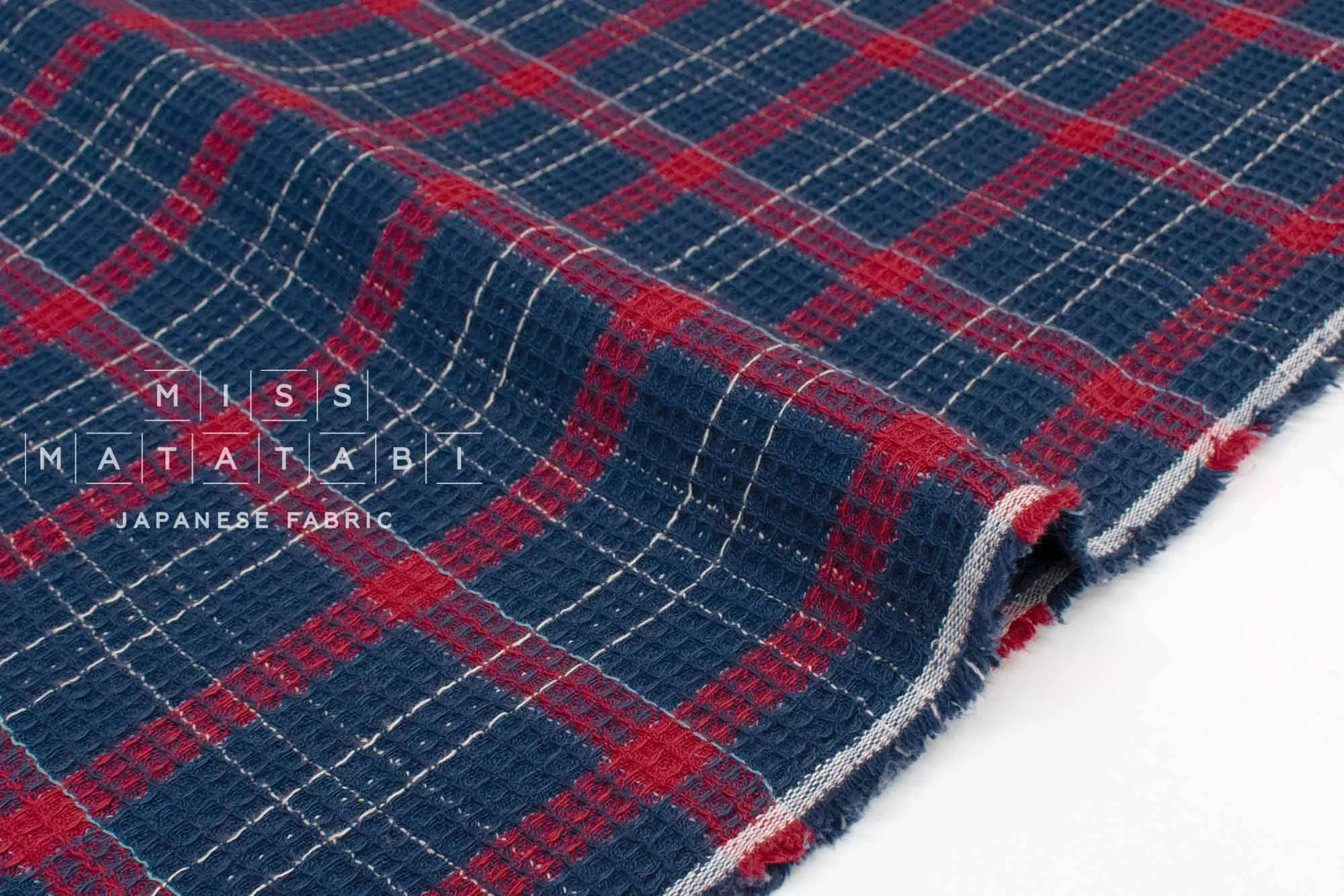 DEADSTOCK - Yarn-Dyed Waffle Plaid