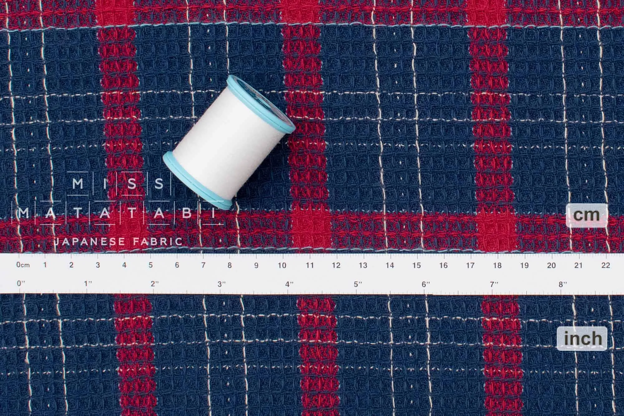 DEADSTOCK - Yarn-Dyed Waffle Plaid