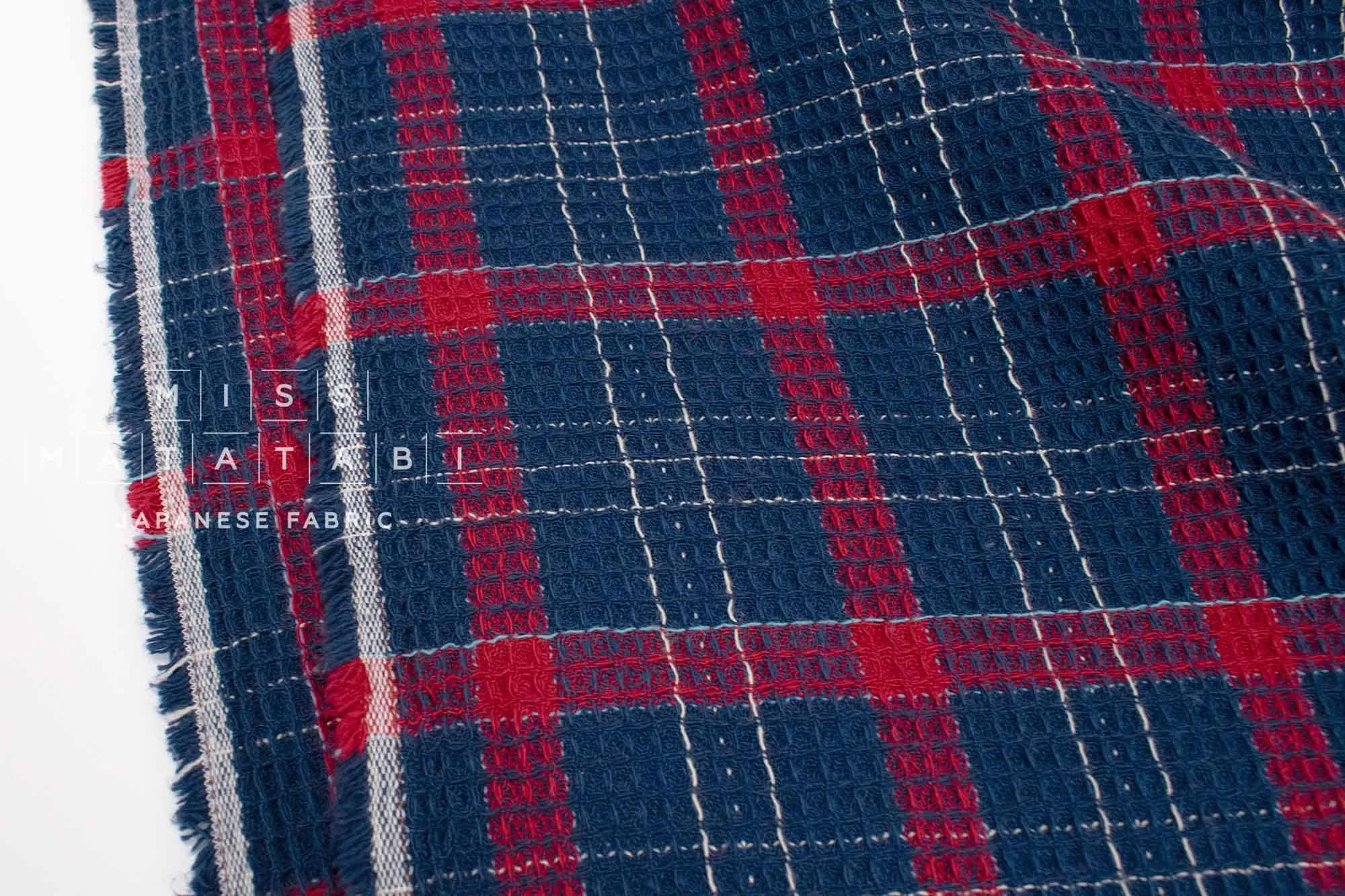 DEADSTOCK - Yarn-Dyed Waffle Plaid