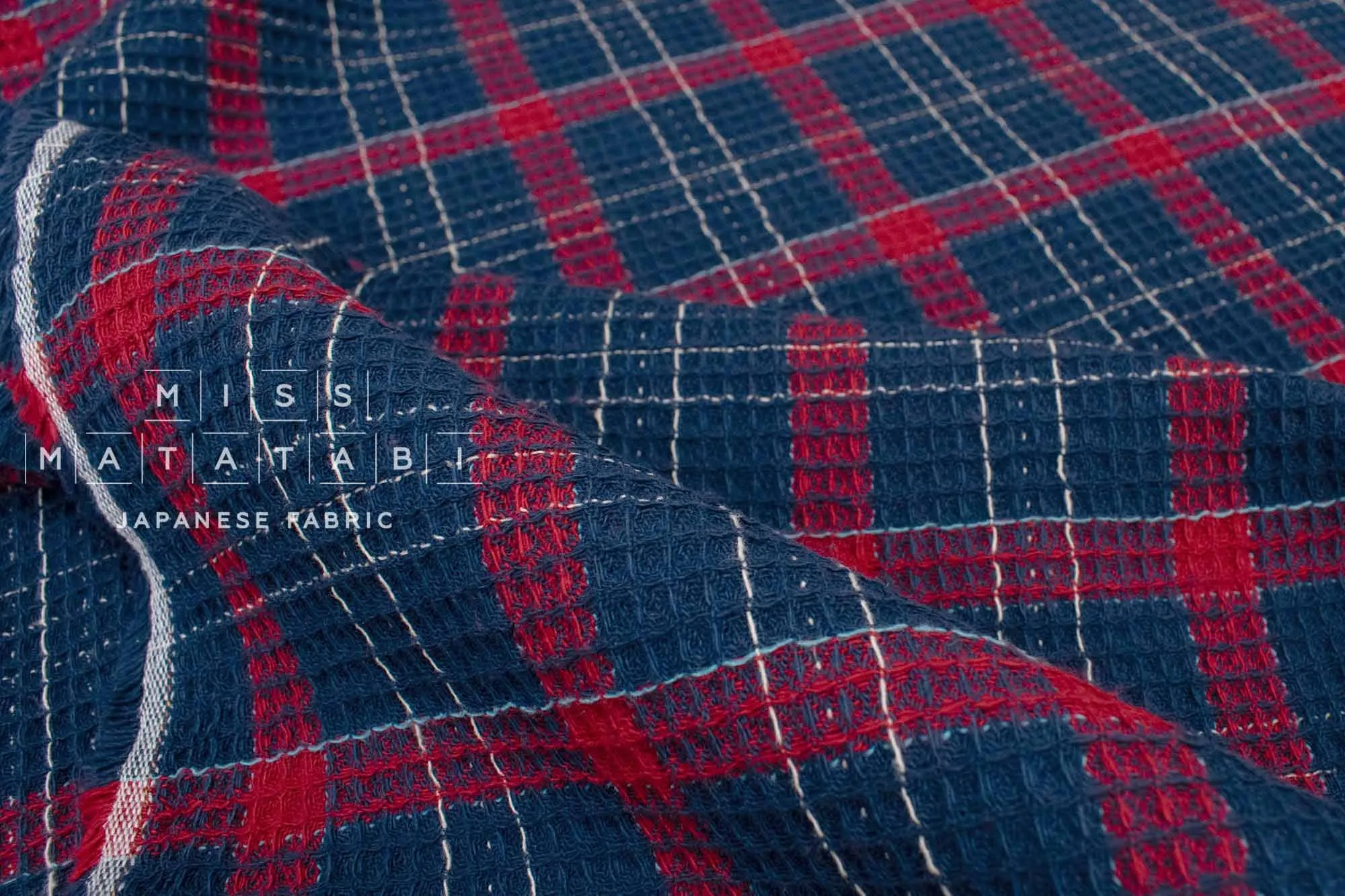 DEADSTOCK - Yarn-Dyed Waffle Plaid