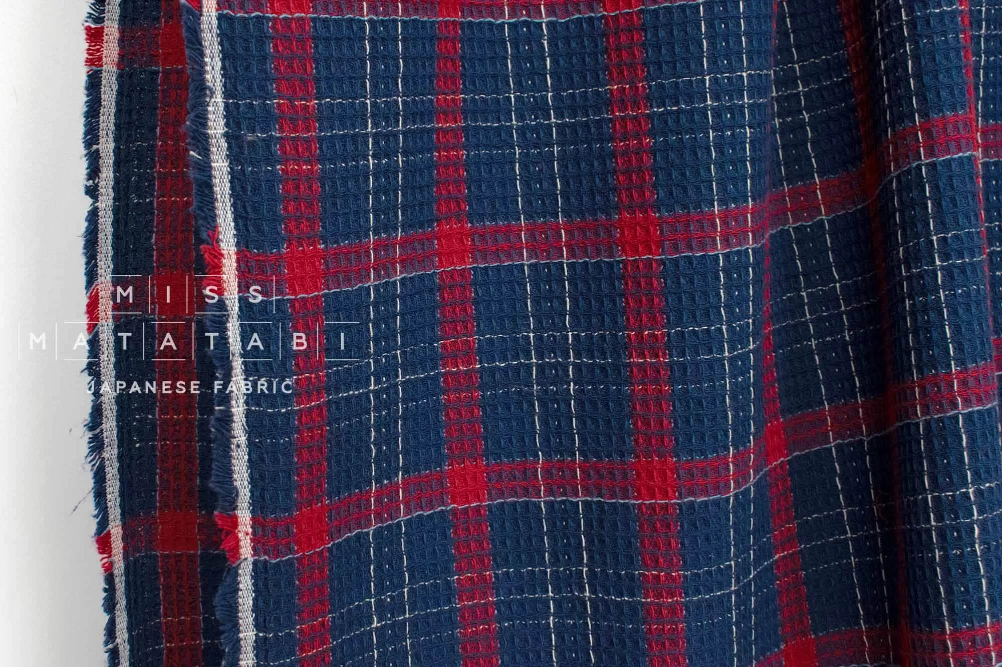 DEADSTOCK - Yarn-Dyed Waffle Plaid