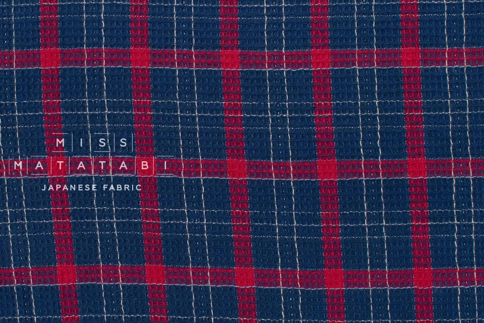 DEADSTOCK - Yarn-Dyed Waffle Plaid
