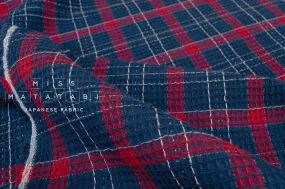 DEADSTOCK - Yarn-Dyed Waffle Plaid