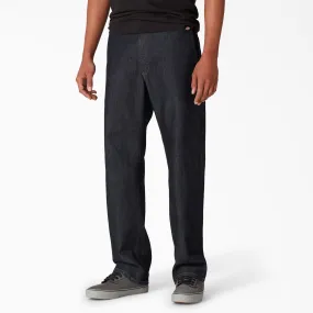 DICKIES - SKATEBOARDING UTILITY PANT RINSED INDIGO BLUE