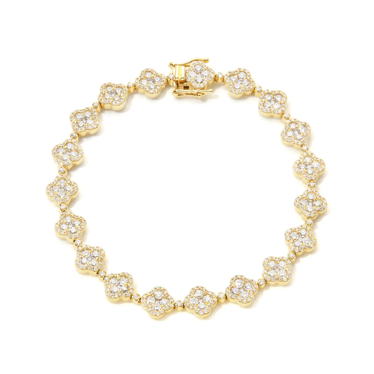 Eternity Blossom Diamond Bracelet