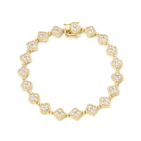 Eternity Blossom Diamond Bracelet