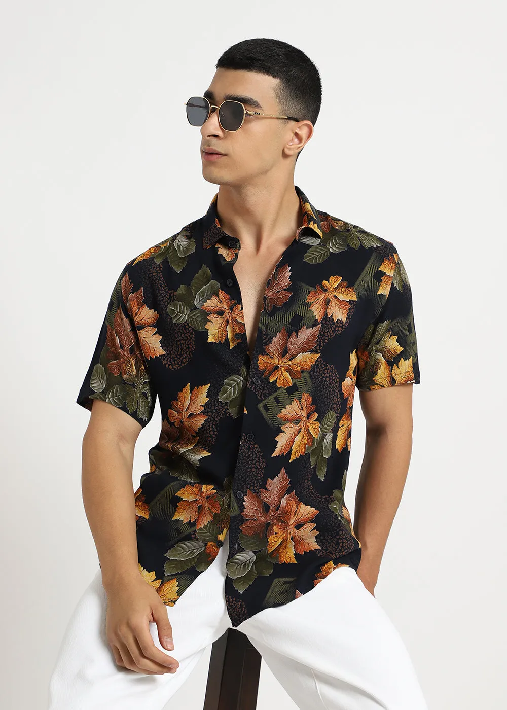 Fall Feather shirt