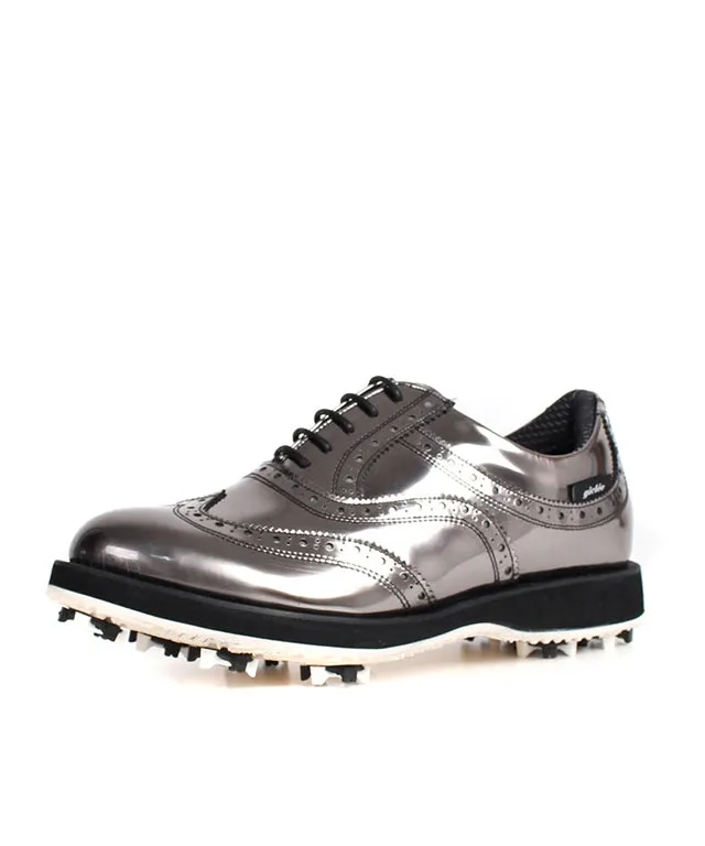 Giclee Unisex No.21 Premium Leather Golf Shoes - Mercury