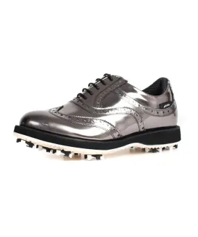 Giclee Unisex No.21 Premium Leather Golf Shoes - Mercury